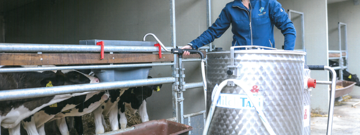 Mechanical Milk Mixers - The Calf Company